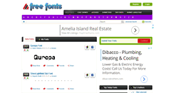 Desktop Screenshot of free-fonts-download.net